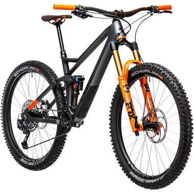 Mountain Bike CUBE STEREO 140 HPC TM 27,5" Gris/Naranja 2021 0